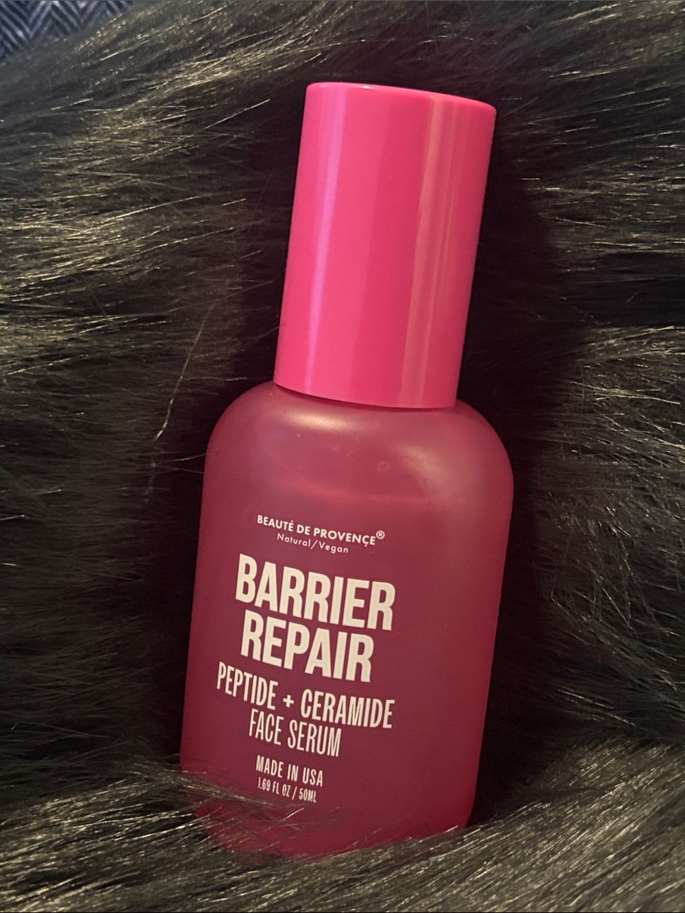 Nordstrom Barrier Repair Peptide + Ceramide Face Serum in Bright Pink